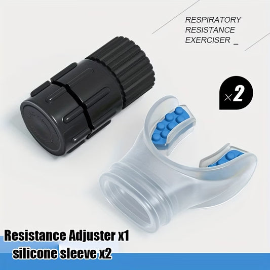 Portabel Andningstränare – Justerbart Motstånd & Ökad Lungkapacitet